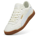 397635-11 WOMEN PUMA CLUB 5V5 SNEAKER WHITE/DEWDROP/GLD SIZE 6.5 - Like New
