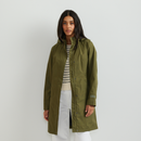 EDDIE BAUER GIRL ON THE GO WATERPROOF TRENCH COAT SIZE: WOMEN REGULAR M - ALDER - Brand New