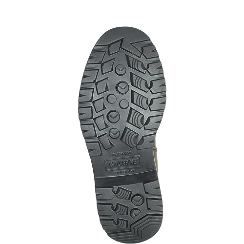 WOLVERINE MEN'S FLOORHAND 10 " WATERPROOF STEEL TOE WELLINGTON SHOE, Size 9 XW - Brand New