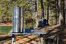 ALEXAPURE COUNTERTOP WATER FILTRATION SYSTEM STAINLESS STEEL ZAP-PRO - Like New