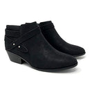 SODA SWEETEN WOMEN'S FASHION ANKLE BOOTIE HEEL SIZE: WOMEN 8 BLACK SWEETEN - Like New