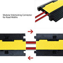 F COME 3 Pack Rubber Cable Ramp Hose Cable Protector Ramp 2 Channel B07Q7Z7812 - Brand New