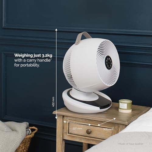 MeacoFan 1056 Air Circulator Desk Cooling Fan Ultra-Quiet, Low-Energy DC Fan - Brand New