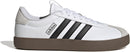 ADIDAS WOMEN'S VL COURT 3.0 SHOES - SIZE: WOMEN 6.5 AU/UK W5 - WHITE BLACK GRAY - Like New