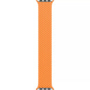 APPLE WATCH BRAIDED SOLO LOOP 41MM - SIZE 7 - BRIGHT ORANGE - Like New