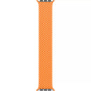 APPLE WATCH BRAIDED SOLO LOOP 45MM - SIZE 10 - BRIGHT ORANGE - Like New