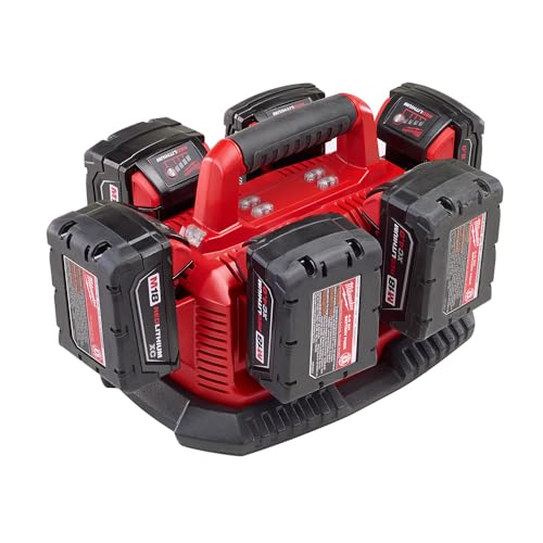 MILWAUKEE M18 SIX-PACK SEQUENTIAL CHARGER 48-59-1806 - Like New