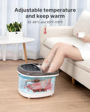 RENPHO Foot Spa Bath Massager Motorized with Heat and Massage and Jets Brown - Brand New