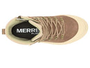 J007632 MERRELL WOMEN HARPER LACE ZIP WATERPROOF BOOT AU/UK W4.5 KHAKI SIZE 7 - Like New