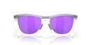 Oakley OO9289 Frogskins Hybrid Round Sunglasses Matte LILAC/CLEAR/VIOLET LENSES - Like New