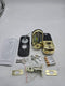 Yale Security Real Living Lock YRD210NR605 Keyless Button Deadbolt - Brass/Gold Like New