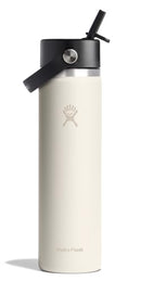 HYDRO FLASK 24 OZ WIDE FLEX STRAW CAP SURF - IVORY - Brand New
