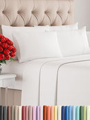 CGK UNLIMITED 6 PIECE SHEET SET HOTEL LUXURY KING ANTIQUE WHITE - Like New