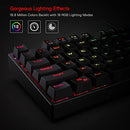 REDRAGON RGB MECHANICAL KEYBOARD GAMING KEYBOARD LAB117 RED - Scratch & Dent