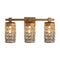 PARROT UNCLE BRONZE INDOOR OUTDOOR LIGHTING 3 LIGHTS - BRONZE - Like New