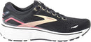 BROOKS WOMEN'S RUNNING SHOE - BLACK/ORANGE/RASPBERRY - SIZE 8 - Like New