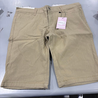 AUTHENTIC GALAXY BY HARVIC SCHOOL UNIFORM GIRLS - SIZE: YOUTH 13/14 - KHAKI - Brand New