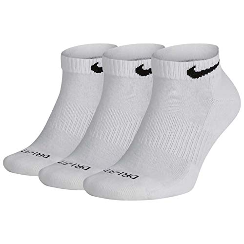 NIKE 3PK EVERYDAY PLUS CUSHION LOW-CUT TRAINING LARGE - SIZE 8-12 MEN, 10-13 W. - Brand New