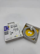 OTTERBOX PREMIUM PRO 2M FAST CHARGE 8-PIN TO USB-C CABLE GHOSTLY PASTE - WHITE - Like New