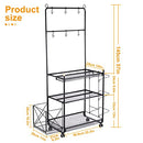Ceinun Yoga Mat Storage Rack Home Gym Workout Equipment Storage Rack B0BXFL26KN - Brand New