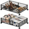 Joibabe Under Bed Storage Containers 2 Pack Foldable Underbed Storage - Black - Like New