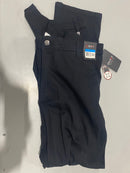 GALAXY BY HARVIC PANTS MEN'S 4 WAY STRETCH CASUAL (36) - SIZE: MEN 36X31 - BLACK - Brand New