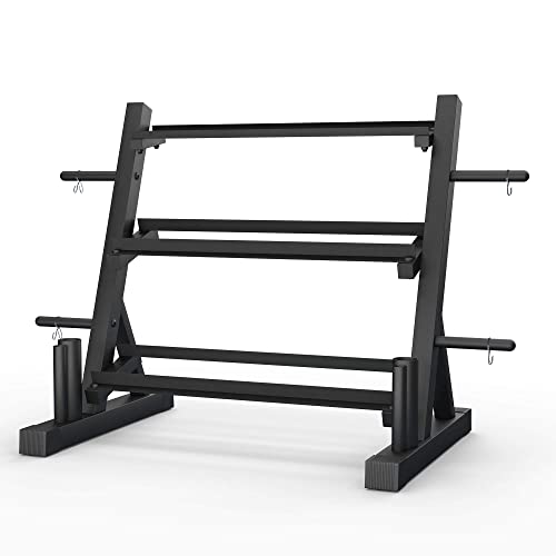 ELEVENS DUMBBELL RACK MULTIFUNCTIONAL WEIGHT STAND HOME GYM - - Scratch & Dent