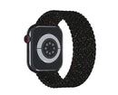 APPLE WATCH BAND BRAIDED SOLO LOOP 41MM SIZE 1 - BLACK UNITY - Like New