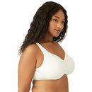 WACOAL WOMEN'S BASIC BEAUTY CONTOUR T-SHIRT BRA, SIZE 36D - IVORY - Brand New