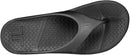 TELIC WOMEN'S ENERGY FLIP FLOP-PILLOW-SOFT - MEN 11 WOMEN 12 - MIDNIGHT BLACK - Brand New