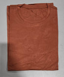 GENERIC UNI-SEX T-SHIRT - SIZE: MEN M WOMEN M - MUDDY RED - Like New