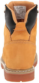 TOSAFZXY WORK SAFETY BOOTS MEN CRAZY-HORSE LEATHER WATERPROOF NON-SLIP YELLOW 9 - Like New