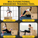 Fitvids 3-in-1 Wooden Plyo Box Jump Box for Home Gym and Outdoor Workouts - Brand New