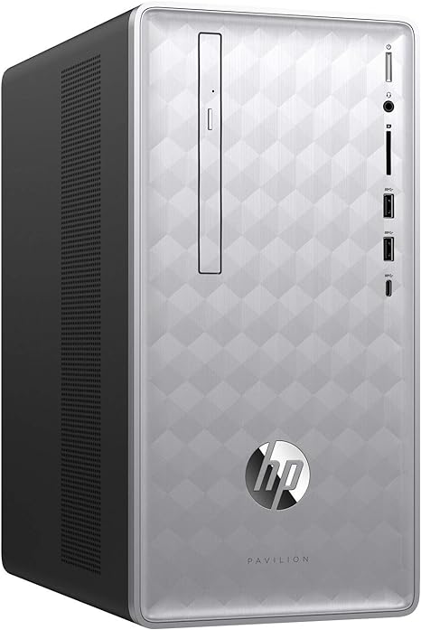 HP Pavilion AMD A12-9800 3.8GHz 16GB 1TB HDD 590-P0039 - Natural Silver - Like New