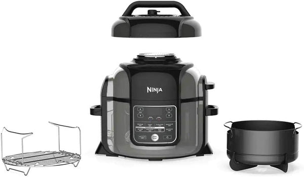 Ninja Foodi 6.5 Quart TenderCrisp Pressure Cooker OP305 - Black/Gray Like New