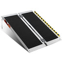 ORFORD PORTABLE WHEELCHAIR RAMP 3FT ALUMINUM HANDICAP RAMPS D10705217 - BLACK - Like New
