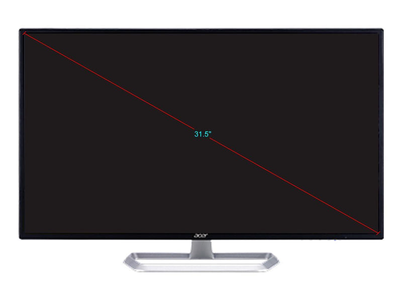 Acer EB321HQU Cbidpx 31.5" WQHD (2560 x 1440) IPS Monitor (Display Port