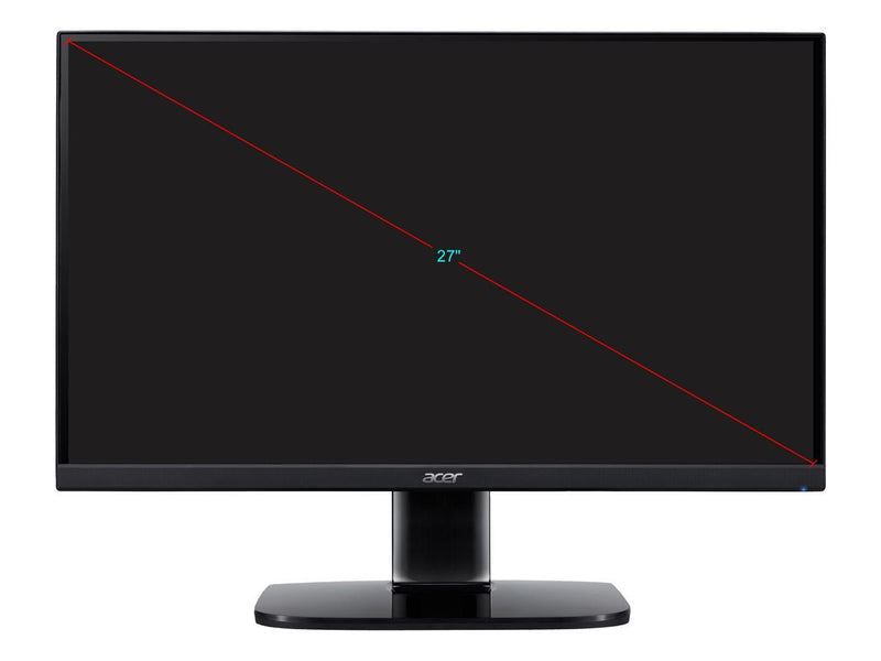 Acer KA272U biipx 27 WQHD 2560 x 1440 IPS Zero-Frame Monitor with 75Hz