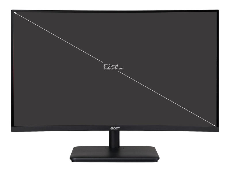 Acer ED270R Sbiipx 27" 1500R Curved Zero-Frame Full HD (1920 x 1080) Gaming