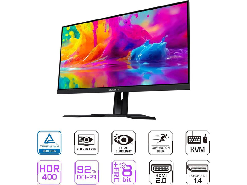 GIGABYTE - M27Q (2023) - 27" IPS Gaming Monitor - QHD 2560x1440 - 165Hz/OC 170Hz
