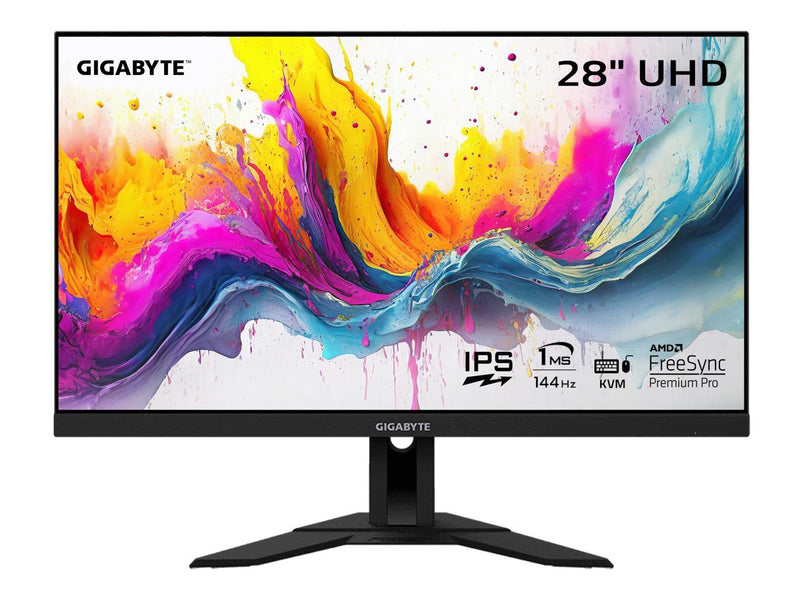 GIGABYTE - M28U - 28" IPS Gaming Monitor - UHD 3840x2160 - 144Hz - 1ms GTG - AMD