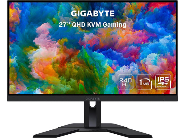 GIGABYTE 27" 240 Hz SS IPS QHD Gaming Monitor FreeSync Premium (AMD Adaptive