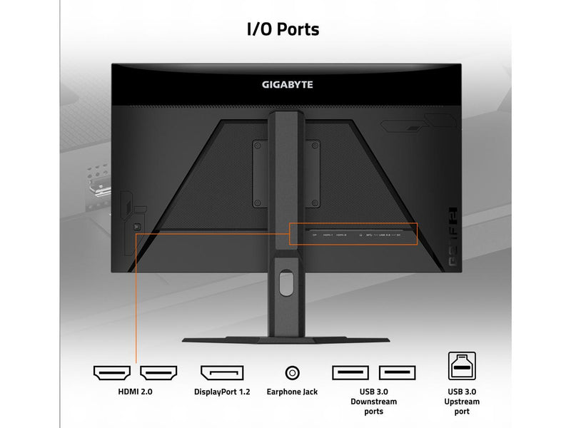 GIGABYTE - G27F 2 - 27" IPS Gaming Monitor - FHD 1920x1080 - 165Hz/OC 170Hz -