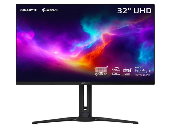 GIGABYTE - AORUS FO32U2 - 32" QD OLED Gaming Monitor - UHD 3840x2160 - 240Hz -