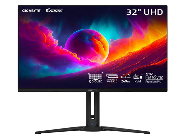 GIGABYTE - AORUS FO32U2 Pro - 32" QD OLED Gaming Monitor - UHD 3840x2160 - 240Hz