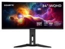 GIGABYTE - MO34WQC2 (US) - 34" QD-OLED Curved Gaming Monitor - WQHD 3440x1440 -