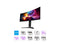 GIGABYTE - MO34WQC2 (US) - 34" QD-OLED Curved Gaming Monitor - WQHD 3440x1440 -