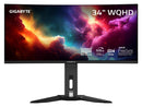 GIGABYTE - MO34WQC (US) - 34" QD-OLED Curved Gaming Monitor - WQHD 3440x1440 -