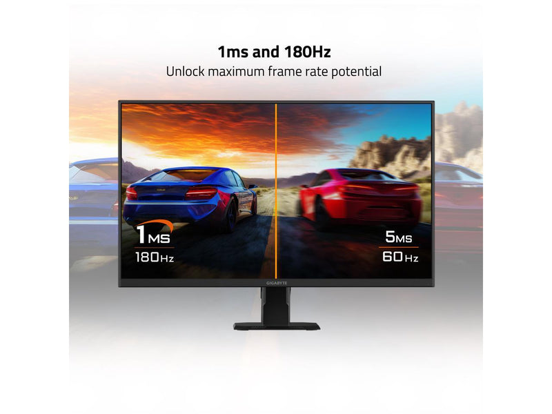 GIGABYTE - GS27QA - 27" IPS Gaming Monitor - QHD 2560x1440 - 180Hz - 1ms MPRT -