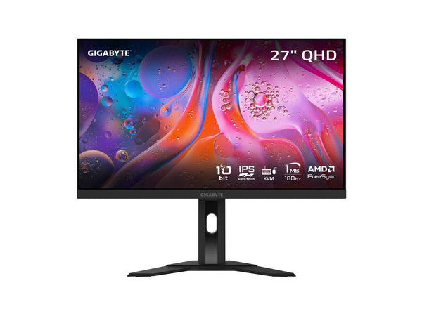 GIGABYTE - M27QA (US) - 27" IPS Gaming Monitor - QHD 2560x1440 - 180Hz - 1ms